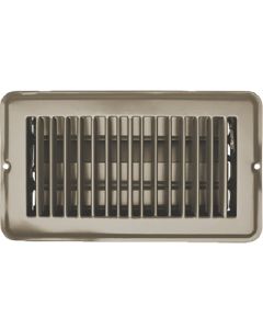 RV DESIGNER VENT REG TAN METAL DAMP 4 X8 H871