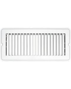 RV DESIGNER VENT REG WHT METL UNDMP 4 X10 H875