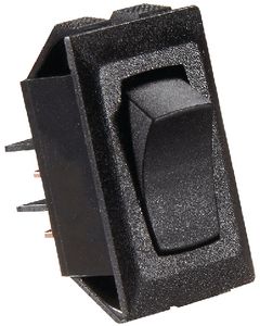 RV Designer Switch-Rocker 10A On-Off Black RVD S321