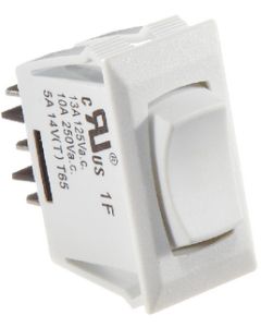 RV Designer Switch-Rockr 10A On-Off-On White RVD S345