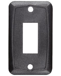 RV Designer Mounting Plate-Single Black RVD S385
