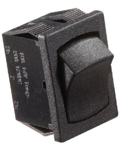 RV Designer Switch-Rocker 10A On-Off Black RVD S431