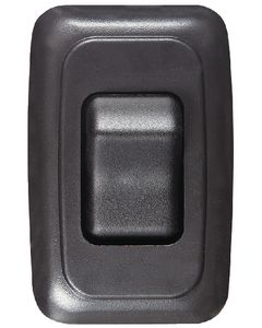RV Designer Switch-Wall Single On-Off Black RVD S521