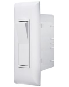 RV Designer White Switch W/Cov-Plate RVD S841