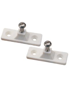 Sea-Dog Line Side Mount Deck Hinge Wht 2/Cd SDG 2732511