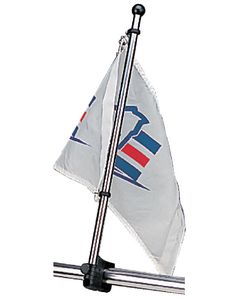 Sea-Dog Line Flagpole 30In Ss Rail Mount SDG 3271241