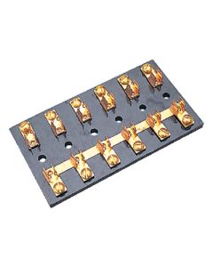 Sea-Dog Line 6 Gang Fuse Block W/Buss Bar SDG 4205261