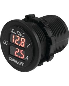 Sea-Dog Round Digital Voltage/Ampmeter SDG 4216251