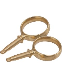 Sea-Dog Line Oarlock Horn 2In Round Brass SDG 5805901