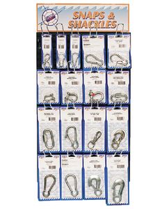 Sea-Dog Line Snaps & Shackles Ss W/Panel SDG 916030