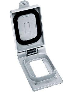 Hubbell Weatherproof Lift Cover White HUB CWP26CRW
