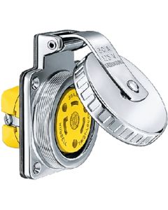 Hubbell Stainless Steel Shore Power Ou HUB HBL303SSO
