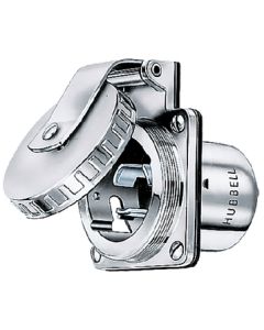 Hubbell Power Inlet S/S 50A/125V HUB HBL503SS