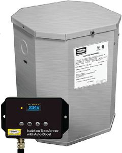 Hubbell 50A 15Kva Iso Xfrmr W/Boost Ss HUB-HBL50AITSSB