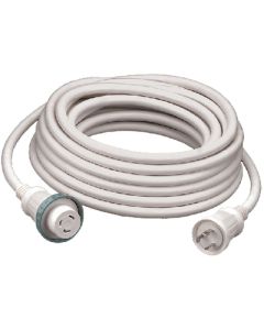 Hubbell 30A/125V 25' Cable Set White HUB HBL61CM03W