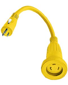 Hubbell Adapter 30A Twist-15 Str HUB HBL61CM22