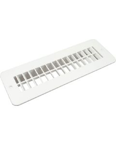 FLOOR REG 2X10 NO DAMP PW