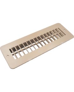 FLOOR REG 2X10 NO DAMP TAN