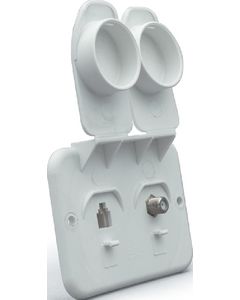 PHONE/CABLE PLATE PW