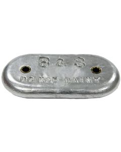 B&S anodes Plate Zinc 5Lbs 8 Oz BSM BSMB6