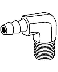 Brass Fittings Hose Barb Elbow 1/4 X 1/4 MLM 32039
