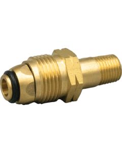 DICOR BRASS FTG XCESS FLW POL ADAP DCC LPBPOL
