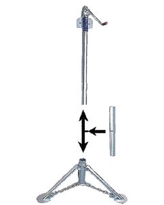 Rieco-Titan Heavy Duty Tripod Lift Ext Set RTP-12284