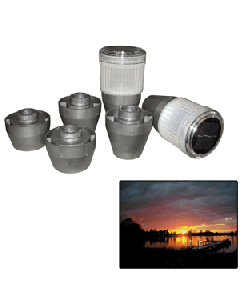 Dock Edge Postlite Solar LED Post Light 2pk 96-258-F