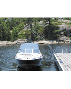 Dock Edge Premium Mooring Whips 2PC 16ft 20,000LBS up to 33ft 3800-F