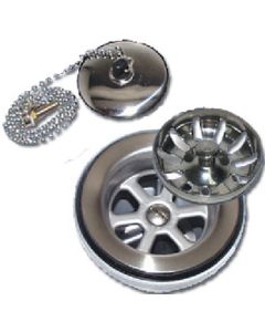 Scandvik Sink Drain 1.5In Outlet SVK 10313P