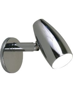 Scandvik Led Reading Light Ch/Br 10-30V SVK 41396P