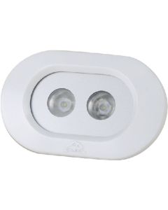 Scandvik Led Spreader 2X5W Flushmnt Wht SVK 41436P