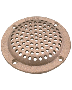 Perko 5" Round Bronze Strainer MADE IN THE USA 0086DP5PLB