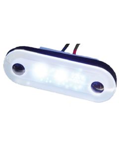 Aqua Signal Santiago 3-Led Oval White Le ASL 164007