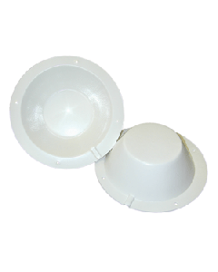 PolyPlanar 8-&#189; Speaker Back Cover - White
