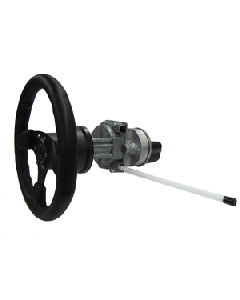 Octopus Type S Straight Shaft f/Mounting Behind the Dash f/Mechanical Drive Systems - Includes 90° Bezel Kit