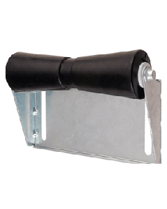 C.E. Smith Panel Bracket Assembly 12" Spool Roller - Black 10405G