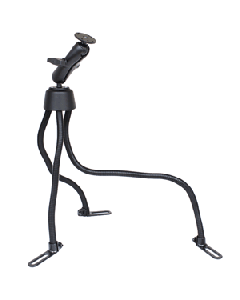 RAM Mount POD III Universal No-Drill Mount w/Double Socket Arm & 2 2.5" Round Bases - AMPs Pattern