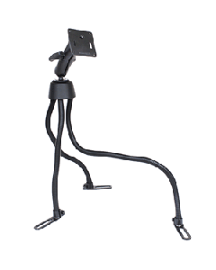 RAM Mount POD III Universal No-Drill Mount w/Double Socket Arm, 2.5" Round Base & 3.625" Square Base