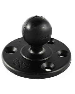 RAM Mount 3.68" Round Base w/1.5 Ball
