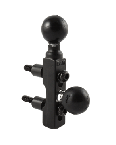 RAM Mount Motorcycle Brake/Clutch Reservoir Base w/2 1" Balls