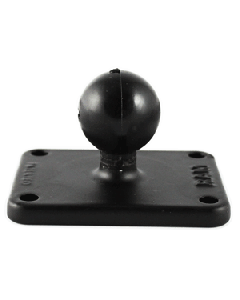 RAM Mount 2" x 2.5" Rectangle Base w/1" Ball