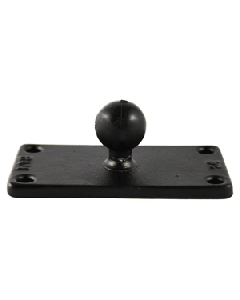 RAM Mount 2" x 4" Rectangle Base w/1" Ball
