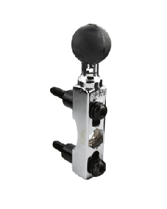 RAM Mount Chrome Motorcycle Brake/Clutch Reservoir Base w/1" Ball