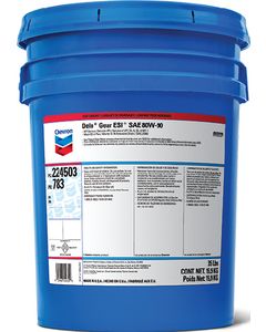 CHEVRON GEAR LUBE DELO ESI 80W90 35LB 224503783