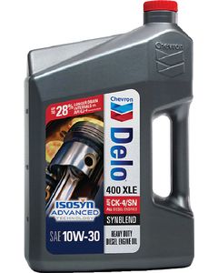 CHEVRON 400 XLE SYN BLND 10W30 2.5G@2 257000478