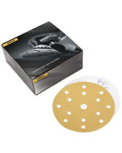 Mirka Gold 6  15 Hole Gripdisc 320G MIR 23611320