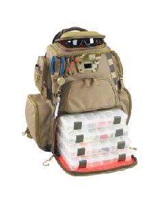 Wild River NOMAD Lighted Tackle Backpack w/4 PT3600 Trays WT3604