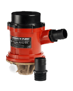 Johnson Pump Pro Series 1600 GPH Tournament Livewell/Baitwell Pump  - 12V 16004B