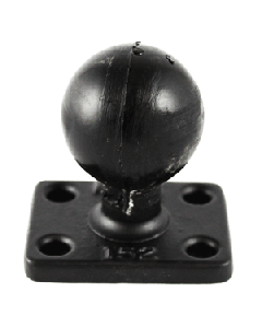 RAM Mount 1.5" x 2" Rectangle Base w/1.5" Ball RAM-202U-152